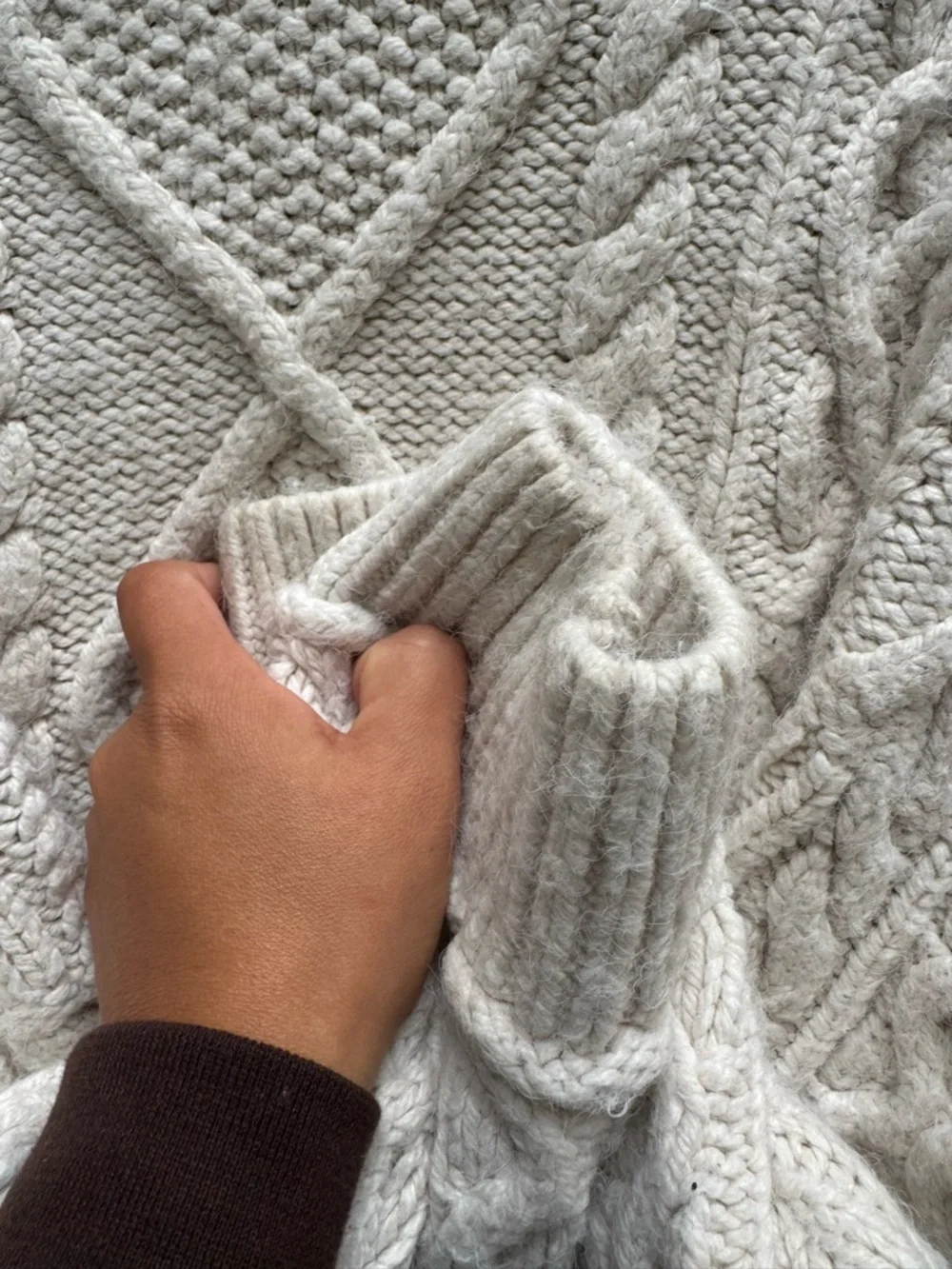 Free People chunky cable